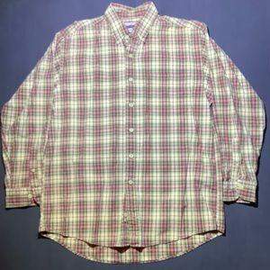 East Island Men’s Long Sleeve Button Down Shirt | Size S | 100% Cotton